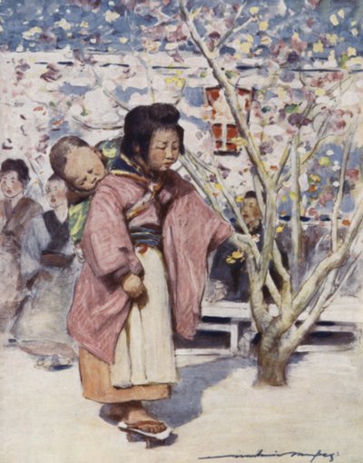 Baby og Baby af Mortimer Ludington Menpes